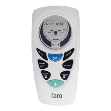 FARO 33937 - Programuojamas nuotolinio valdymo pultas lubiniams ventiliatoriams