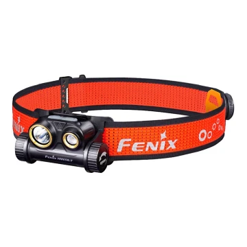 Fenix HM65RTRAIL - LED Įkraunamas galvos žibintuvėlis 2xLED/2xCR123A IP68 1500 lm 300 val