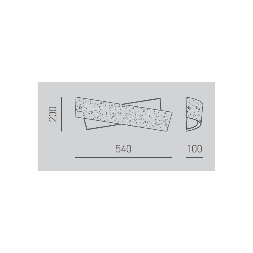 Gea Luce CAMILLA A M arg - Sieninis šviestuvas CAMILLA 4xE14/28W/230V 54 cm sidabras