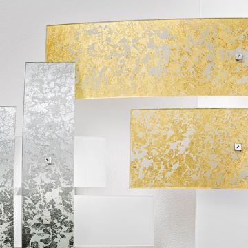 Gea Luce LARA P G oro - Lubinis šviestuvas LARA 4xE27/52W/230V 91 cm auksas