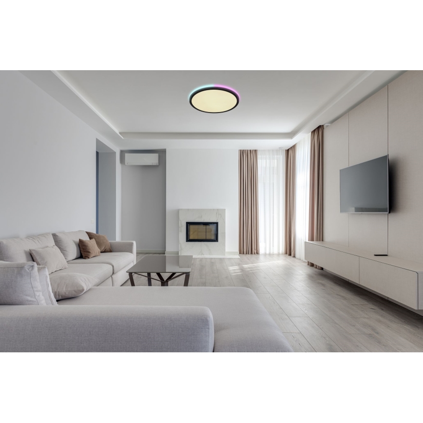 Globo - LED RGBW Reguliuojamas lubinis šviestuvas LED/40W/230V 2700-6500K + nuotolinio valdymo pultas