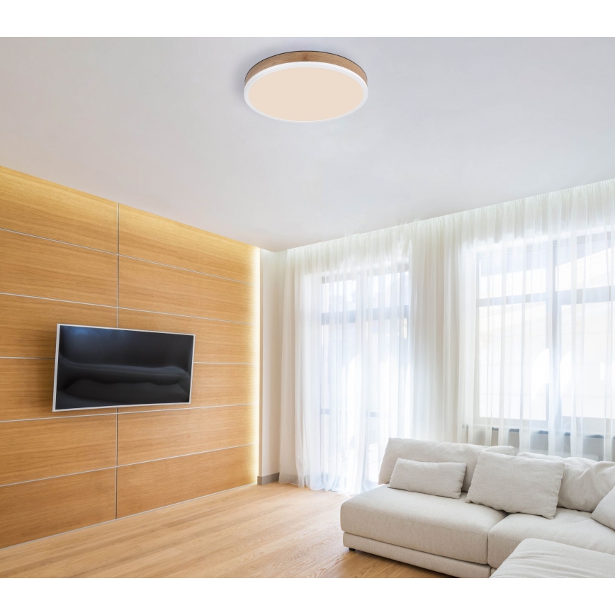 Globo - LED lubinis šviestuvas LED/24W/230V diametras 45 cm ruda