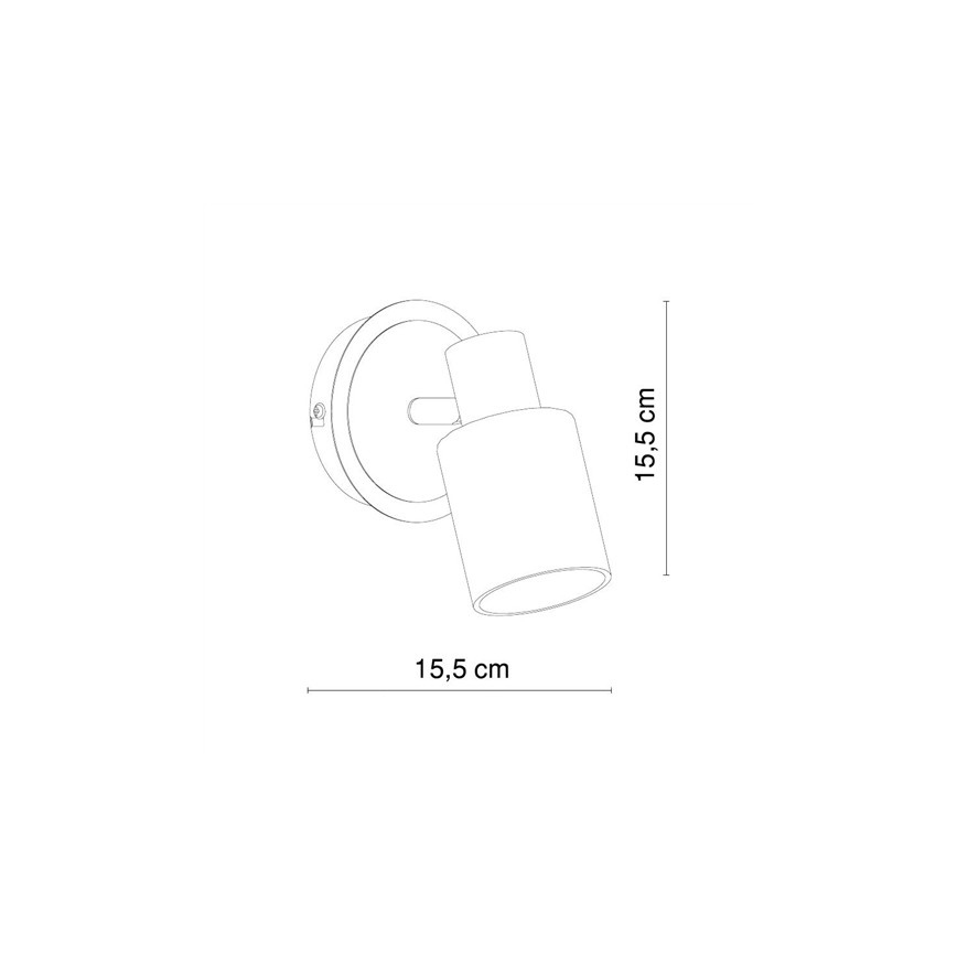 Globo 54913-1 - Akcentinis šviestuvas KATI 1xE14/40W/230V