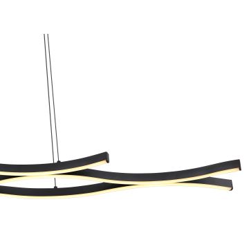 Globo - LED Pakabinamas sietynas LED/35W/230V juoda