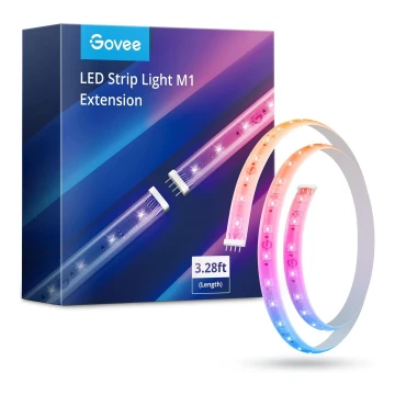 Govee - M1 PRO PREMIUM Smart RGBICW+ LED prailginimo juostelė 1m Wi-Fi Matter