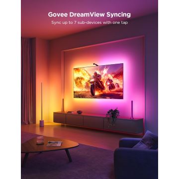 Govee – TV foninis apšvietimas 3 Lite TV 75-85" SMART LED apšvietimas RGBICW Wi-Fi IP67 + nuotolinio valdymo pultas