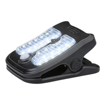 Grundig - LED Saulės energijos šviestuvas su jutikliu CLIP-ON LED/4W/3,7V IP44