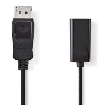 HDMI kabelio DisplayPort kištukas - HDMI išvestis 0,2 m