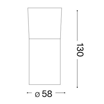 Ideal Lux - LED akcentinis šviestuvas TOBY 1xGU10/7W/230V CRI 90 balta