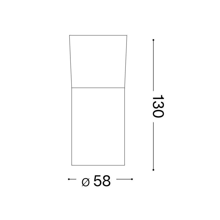 Ideal Lux - LED akcentinis šviestuvas TOBY 1xGU10/7W/230V CRI 90 balta