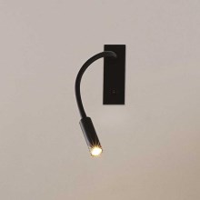 Ideal Lux - LED Lanksti maža lempa IO LED/3W/230V CRI 90 juoda