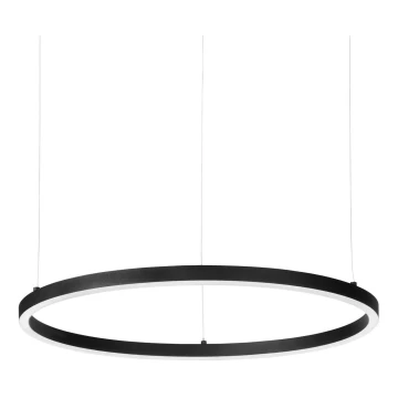 Ideal Lux - LED Pakabinamas sietynas ORACLE SLIM LED/43W/230V diametras 90 cm juoda