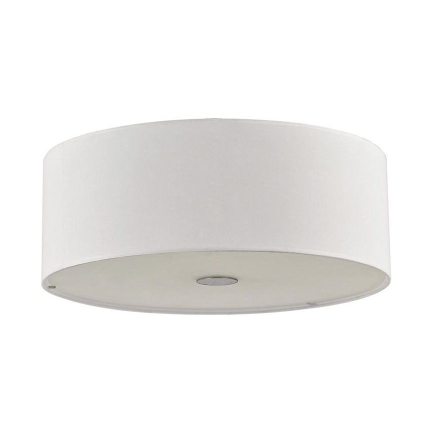 Ideal Lux - Lubinis šviestuvas WOODY 4xE27/60W/230V diametras 50 cm balta