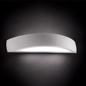 Ideal Lux - Sieninis šviestuvas 1xE14/40W/230V balta