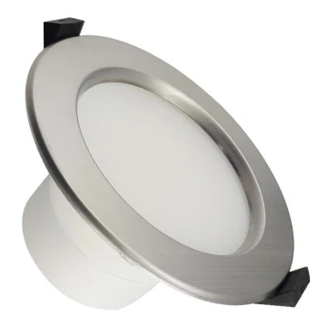 įleidžiamas LED vonios lubinis šviestuvas LED/10W/230V 4000K sidabro spalvos IP44