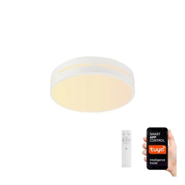 Immax NEO 07153-W40 - LED Reguliuojamas lubinis šviestuvas NEO LITE PERFECTO LED/24W/230V Wi-Fi Tuya baltas + valdymo pultas