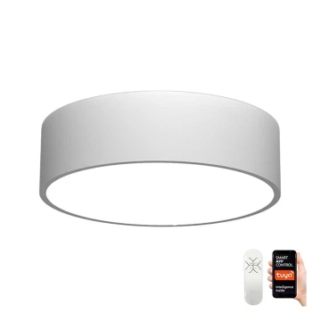 Immax NEO 07204L - LED Pritemdomas lubinis šviestuvas RONDATE LED/18W/230V 3000-6000K balta Tuya + nuotolinio valdymo pultas