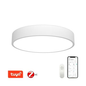 Immax NEO 07207L-LED Pritemdomas lubinis šviestuvas RONDATE 65W/230V 3000-6000K Tuya balta + nuotolinio valdymo pultas