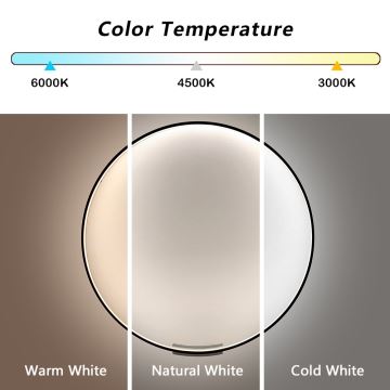 Immax NEO 07245-120 - LED pritemdomas sieninis šviestuvas FINO LED/70W/230V 120 cm Tuya + nuotolinio valdymo pultas