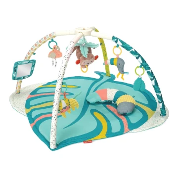 Infantino - Vaikiška antklodė, skirta žaisti su trapecija 4in1 Zoo