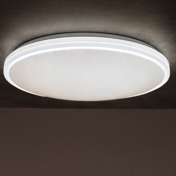 LED Pritemdomas lubinis šviestuvas ARVOS LED/37W/230V balta + nuotolinio valdymo pultas