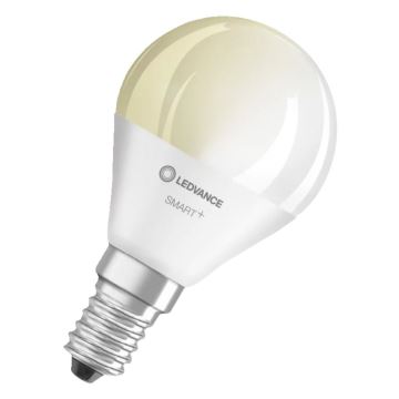 KOMPLEKTAS 3x LED pritemdoma elektros lemputė SMART+ P40 E14/4,9W/230V 2700K Wi-Fi - Ledvance