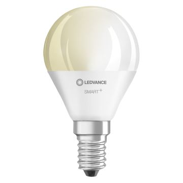 KOMPLEKTAS 3x LED pritemdoma elektros lemputė SMART+ P40 E14/4,9W/230V 2700K Wi-Fi - Ledvance