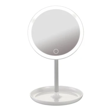 Kosmetinis veidrodis su pritemdomu LED apšvietimu LED/4W/5V USB