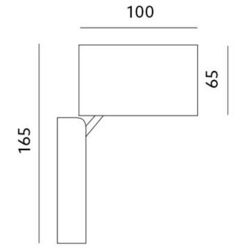 Lauko sieninis šviestuvas  1xGU10/35W/230V IP44 pilkas