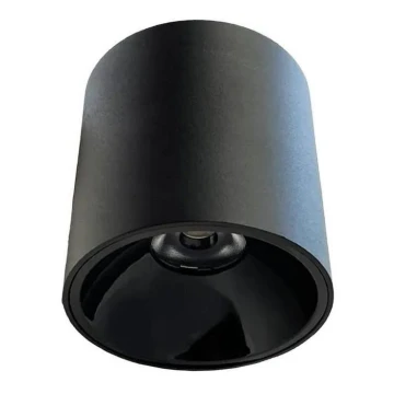LED akcentinis šviestuvas LED/12W/230V 4000K diametras 8 cm juoda