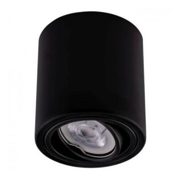 LED Akcentinis šviestuvas TUBA 1xGU10/5W/230V 2700K juodas