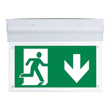 LED Avarinė lemputė EMERGENCY EXIT SAMSUNG CHIP LED/2W/230V 6000K