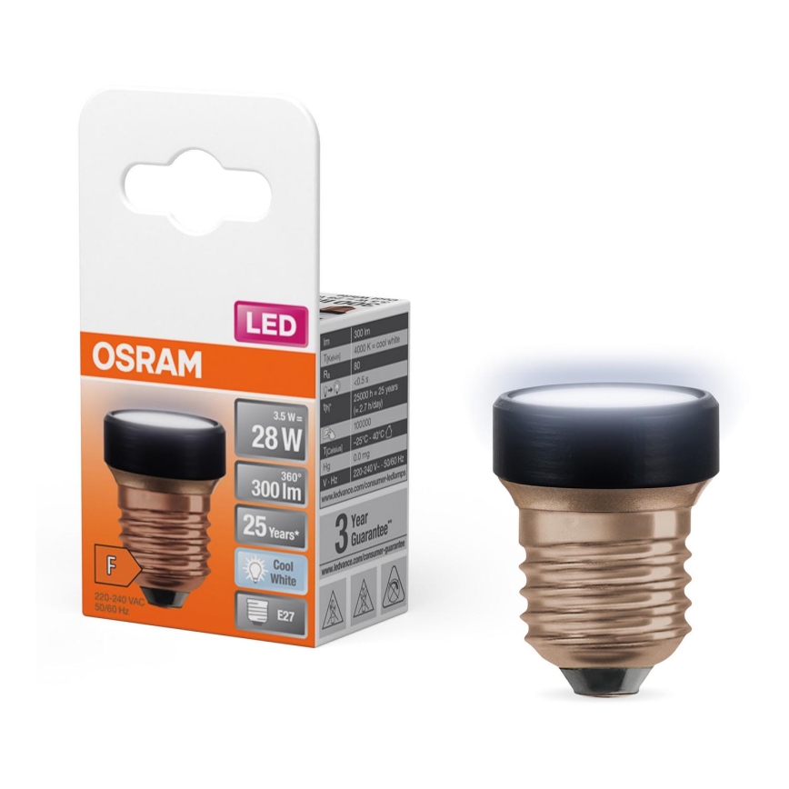 LED elektros lemputė E27/3,5W/230V 4000K - Osram