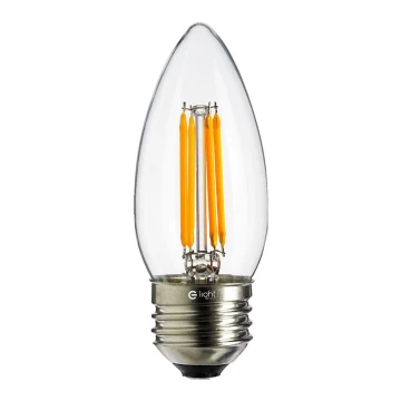 LED elektros lemputė FILAMENT E27/4W/230V 2700K