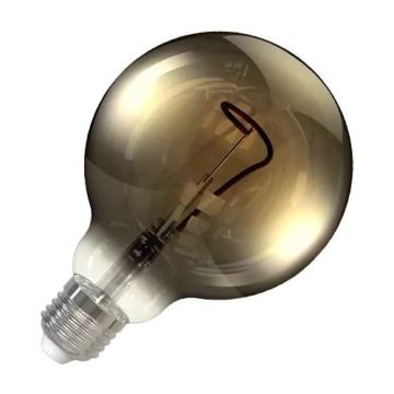 LED elektros lemputė FILAMENT SHAPE G95 E27/4W/230V 1800K dūminis