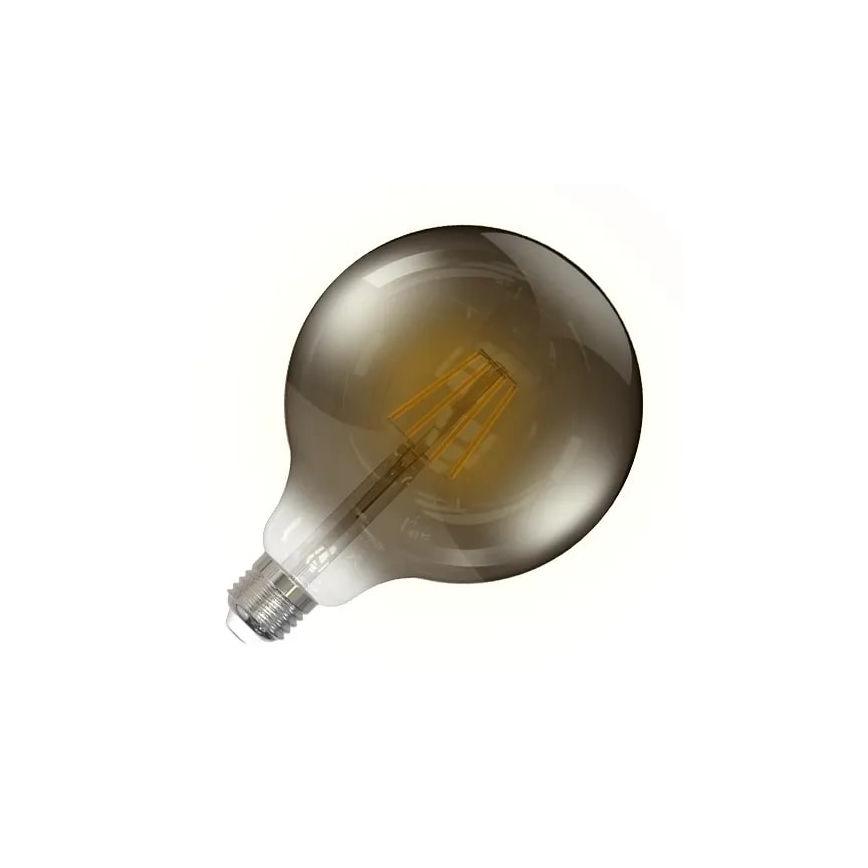 LED elektros lemputė FILAMENT SMOKE G125 E27/4W/230V 2000K