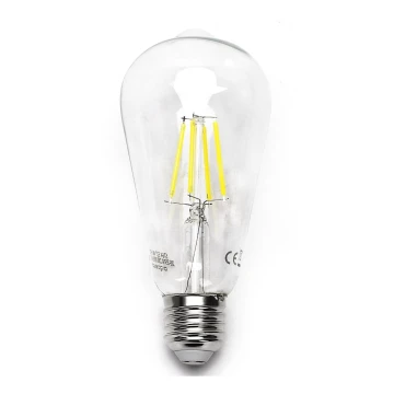LED elektros lemputė FILAMENT ST64 E27/6W/230V 6500K - Aigostar