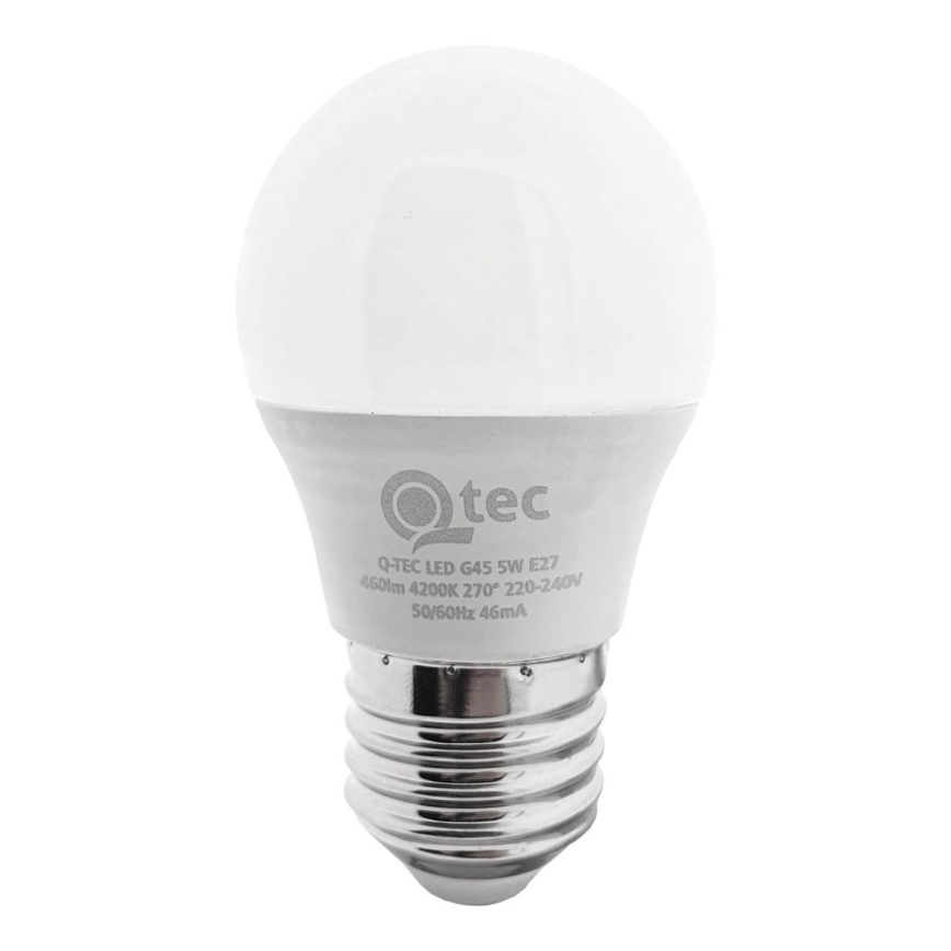 LED elektros lemputė G45 E27/5W/230V 4200K