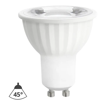 LED elektros lemputė GU10/4W/230V 4000K 45° balta