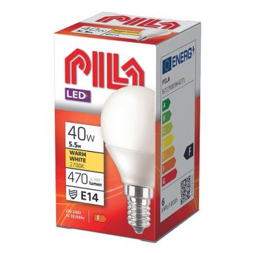 LED elektros lemputė Philips Pila P45 E14/5,5W/230V 2700K