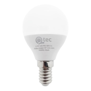 LED elektros lemputė Qtec P45 E14/5W/230V 4200K