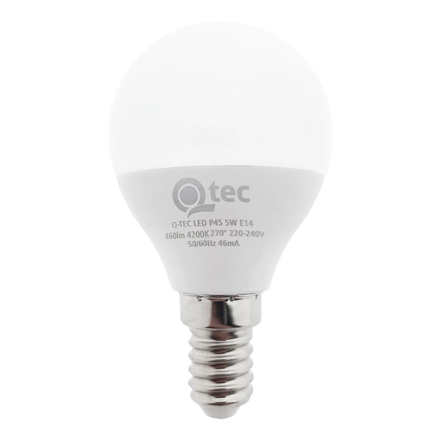 LED elektros lemputė Qtec P45 E14/5W/230V 4200K