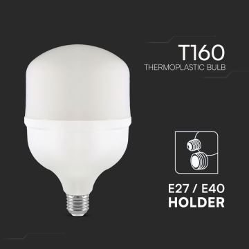 LED elektros lemputė T160 E40 E27/60W/230V 6500K