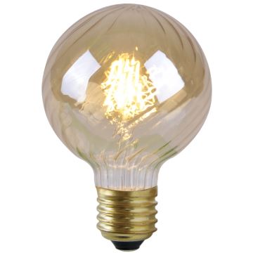 LED elektros lemputė VINTAGE AMBER G95 E27/4W/230V 2700K