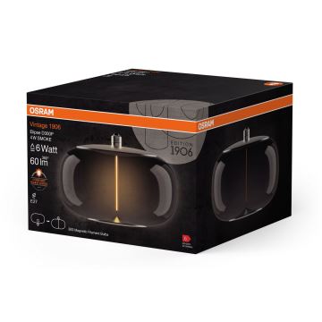 LED elektros lemputė VINTAGE FILAMENT E27/4W/230V 2700K dūminis - Osram