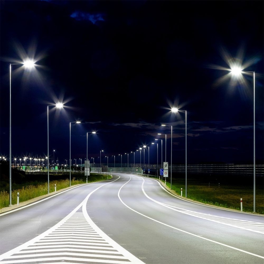 LED gatvės šviestuvas SAMSUNG CHIP LED/50W/230V 4000K pilka