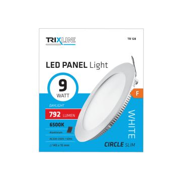 LED įleidžiamas lubinis šviestuvas CIRCLE LED/9W/230V 6500K