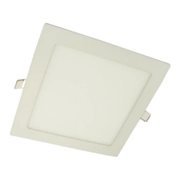 LED įleidžiamas lubinis šviestuvas GERE LED/24W/230V 6500K balta