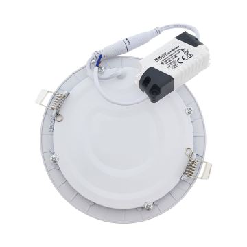 LED įleidžiamas lubinis šviestuvas QTEC LED/9W/230V 2700K diametras 14,5 cm