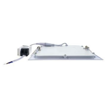 LED įleidžiamas lubinis šviestuvas QTEC LED/9W/230V 6500K 14,6x14,6 cm